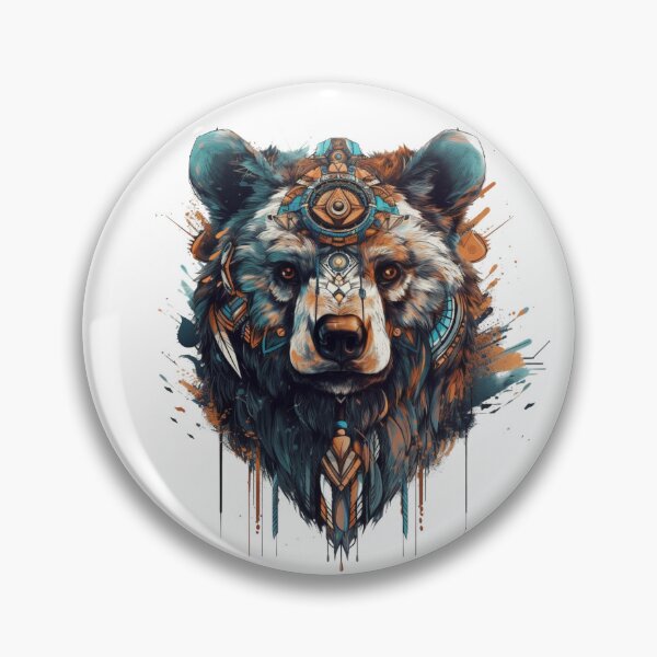 Item preview, Trible bear Splash art designed and sold by CustomDC.