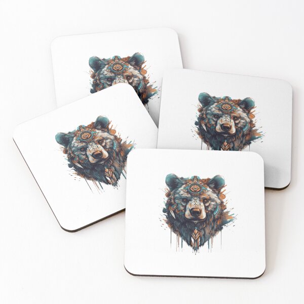 Item preview, Trible bear Splash art designed and sold by CustomDC.