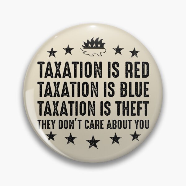 Item preview, Taxation is red,taxation is blue... designed and sold by iskapa.