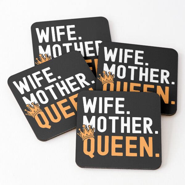 Item preview, Wife Mother Queen  designed and sold by NerdCulture.
