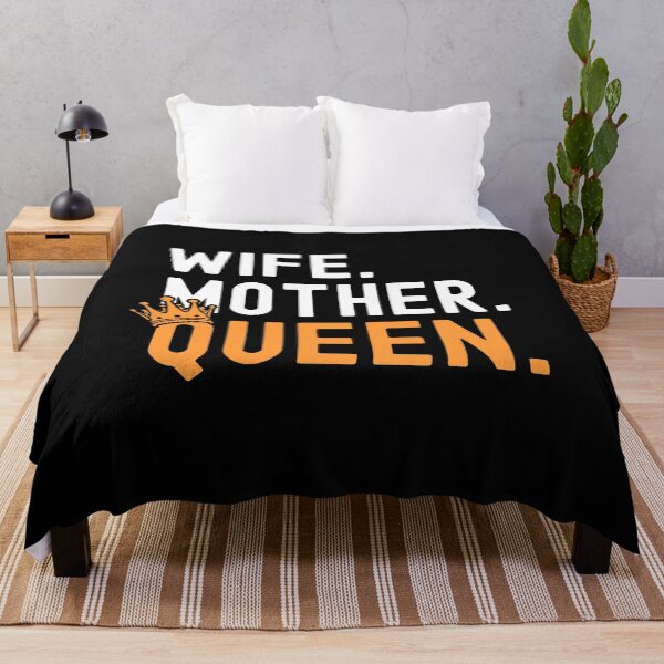 Item preview, Wife Mother Queen designed and sold by NerdCulture.