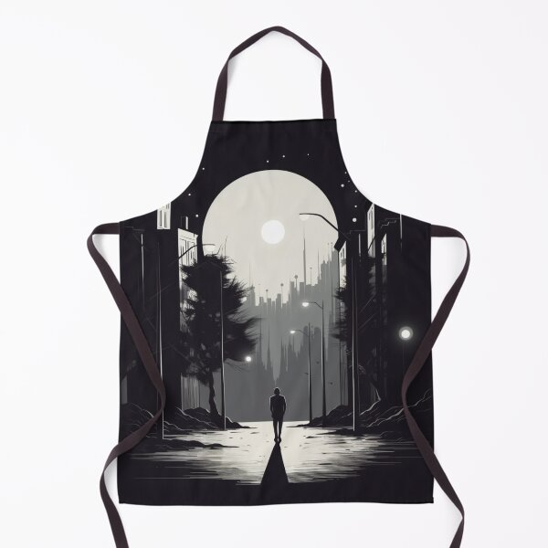 Item preview, Midnight Stroll: Cityscape Urban Art Minimalism Street Photography Quiet Serene  designed and sold by DigiNook.
