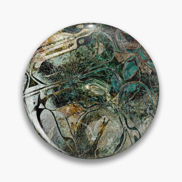 Item preview, Art Nouveau Style Patterned Abstract Art in Metallic Shades designed and sold by Trevor Hirst.