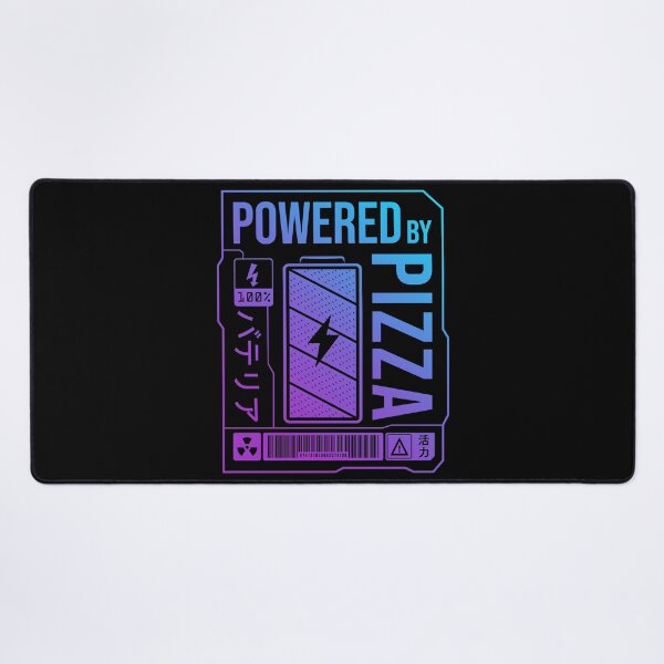 Item preview, Powered by Pizza - Neon Label designed and sold by forgottenfuture.