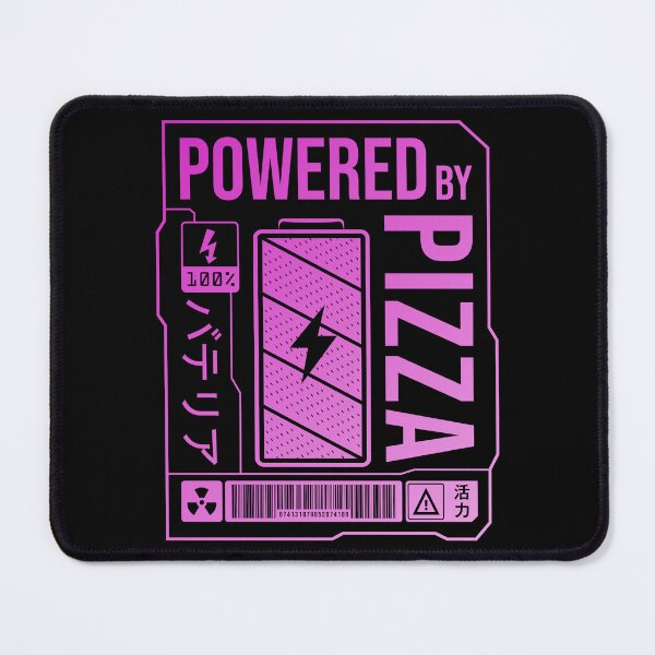 Item preview, Powered by Pizza - Pink Label designed and sold by forgottenfuture.