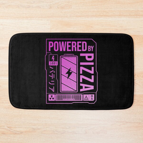 Item preview, Powered by Pizza - Pink Label designed and sold by forgottenfuture.