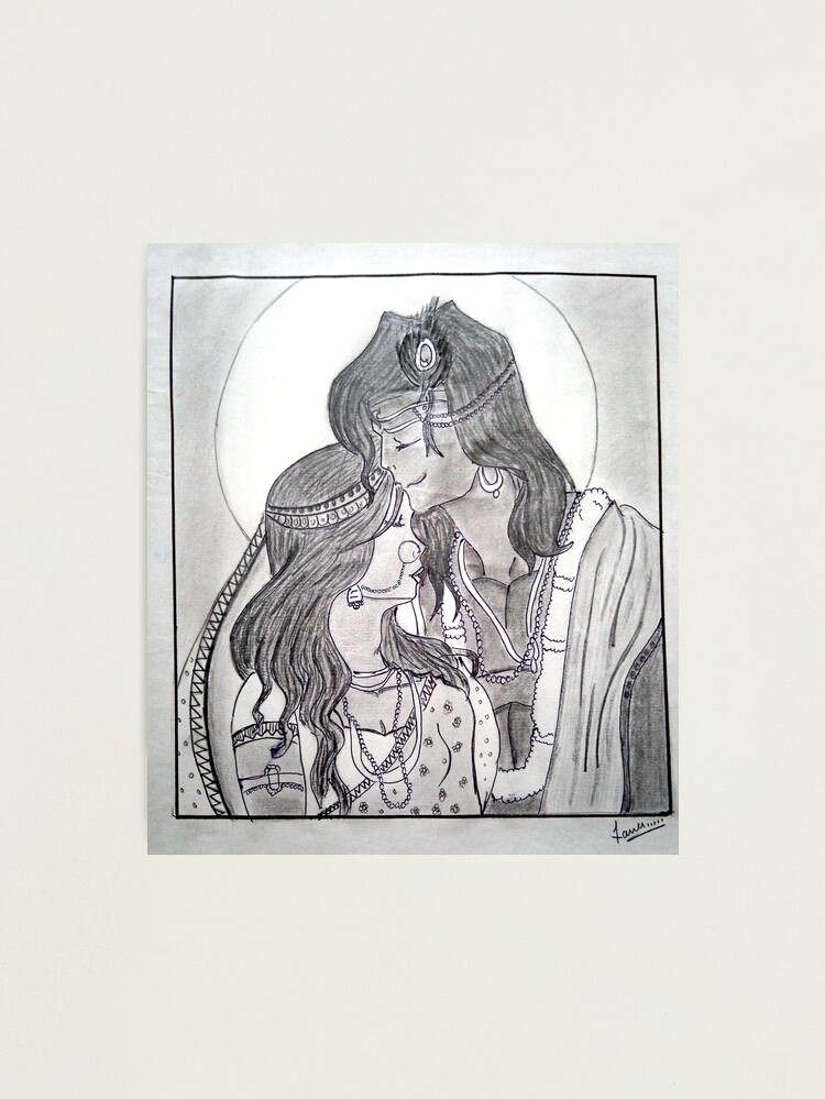 Pin by aesthetic💫 on ✨Radhakrishn serial✨ | Krishna radha painting, Art  drawings sketches simple, Art drawings beautiful
