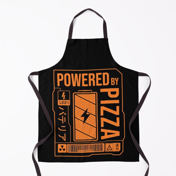 Item preview, Powered by Pizza - Orange Label designed and sold by forgottenfuture.