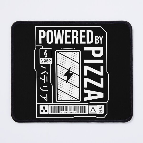 Item preview, Powered by Pizza - White Label designed and sold by forgottenfuture.