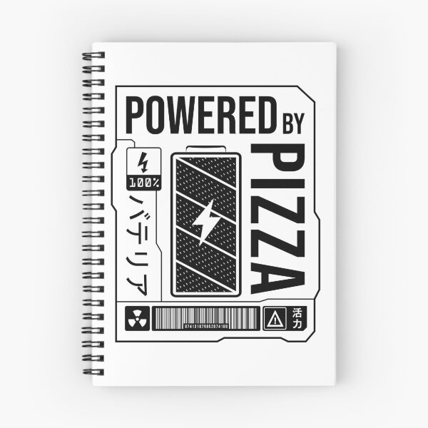 Item preview,  Powered by Pizza - Black Label designed and sold by forgottenfuture.