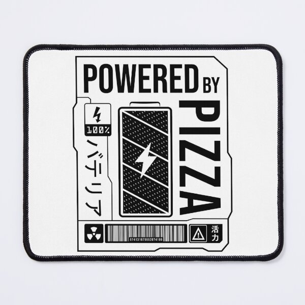 Item preview,  Powered by Pizza - Black Label designed and sold by forgottenfuture.