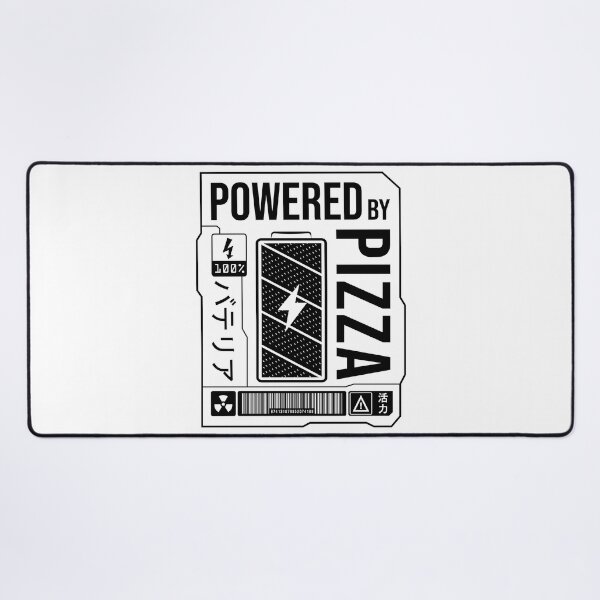 Item preview, Powered by Pizza - Black Label designed and sold by forgottenfuture.