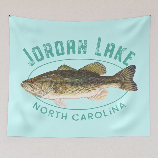 Item preview, Jordan Lake North Carolina Largemouth Bass Design designed and sold by Futurebeachbum.