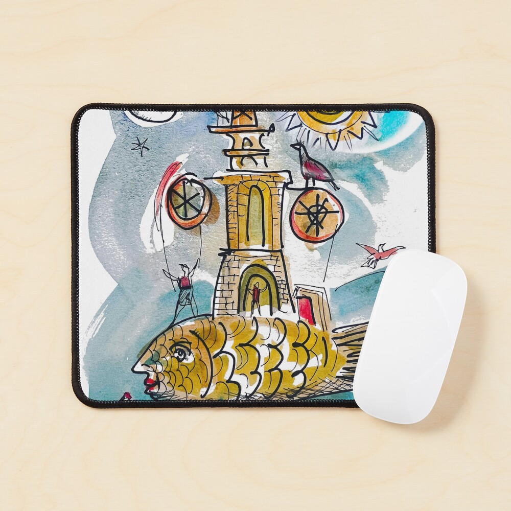 Item preview, Mouse Pad designed and sold by fishtower.