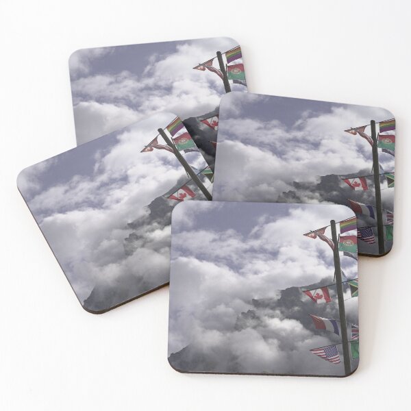 Item preview, Flags in the Mountains designed and sold by davidbengraf.