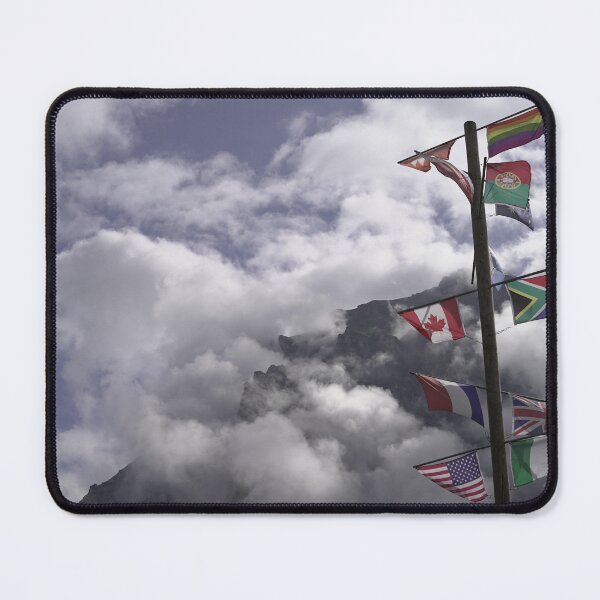 Item preview, Flags in the Mountains designed and sold by davidbengraf.