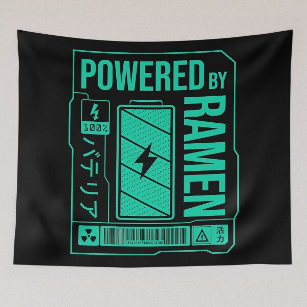 Item preview, Powered by Ramen - Green Label designed and sold by forgottenfuture.