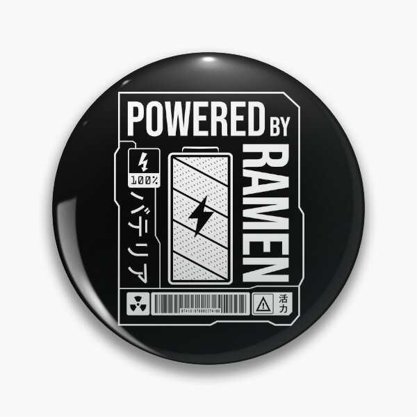 Item preview, Powered by Ramen - White Label designed and sold by forgottenfuture.