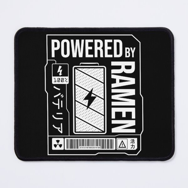 Item preview, Powered by Ramen - White Label designed and sold by forgottenfuture.