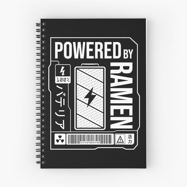 Item preview, Powered by Ramen - White Label designed and sold by forgottenfuture.