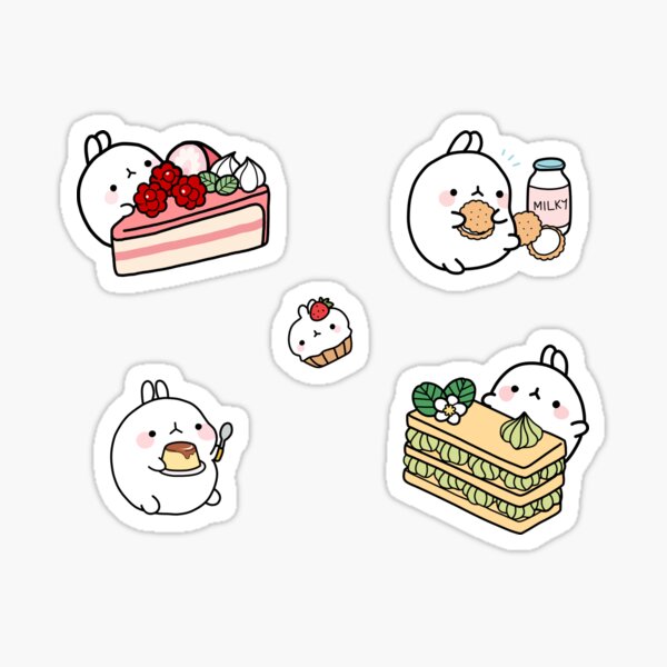 cute food stickers redbubble