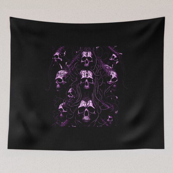Item preview, gothic skull tree designed and sold by weirdove.