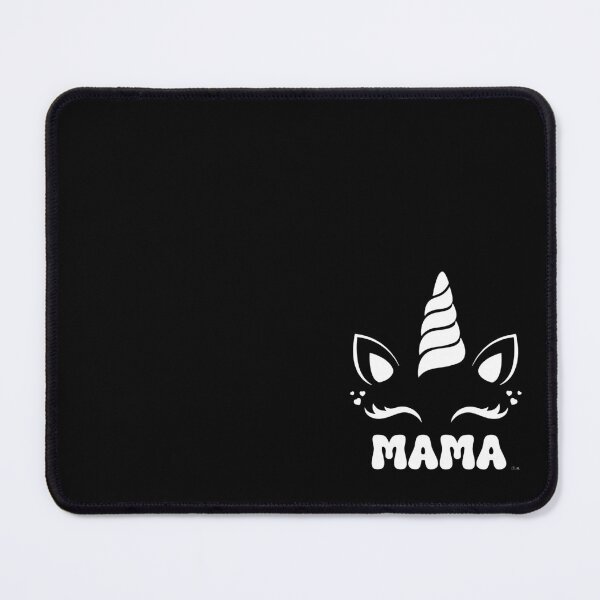 Item preview, Cute Mama Unicorn Face Print designed and sold by ClaudiaFlores.