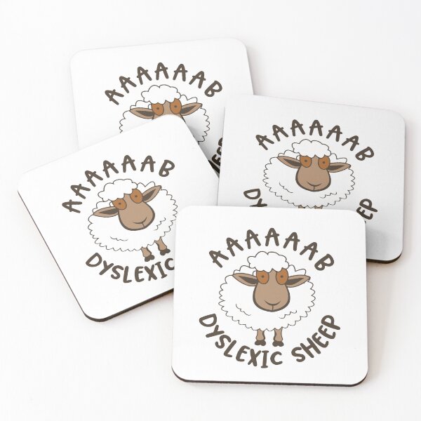 Item preview, Dyslexic Sheep Funny  designed and sold by Dolphin Graphic.