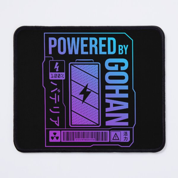 Item preview, Powered by Gohan - Neon Label designed and sold by forgottenfuture.