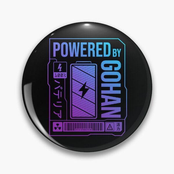 Item preview, Powered by Gohan - Neon Label designed and sold by forgottenfuture.