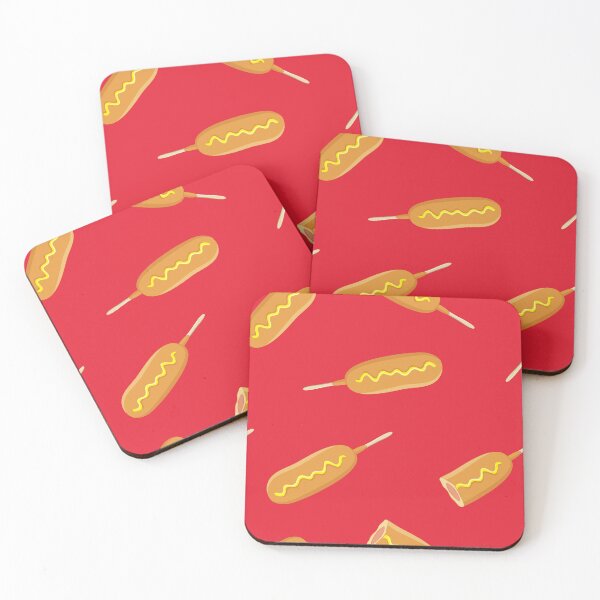 Item preview, Corn Dogs on Red designed and sold by littlearrow.
