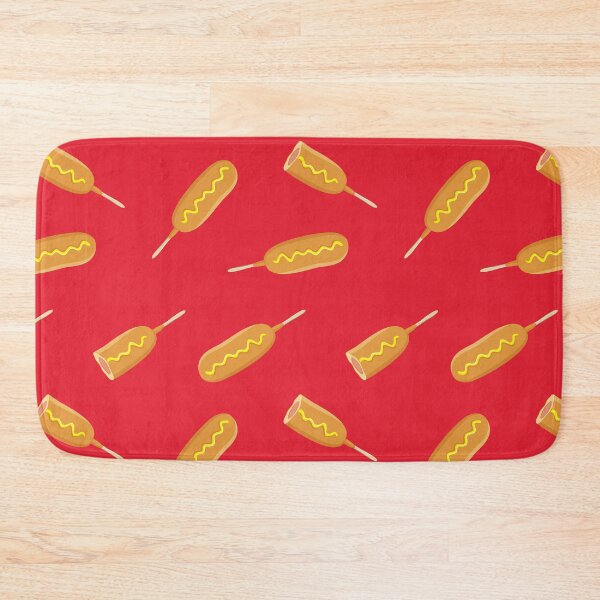Item preview, Corn Dogs on Red designed and sold by littlearrow.