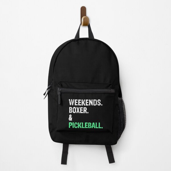 Item preview, Weekends Boxer and Pickleball Funny Dog Gift designed and sold by Guarddogdrive.
