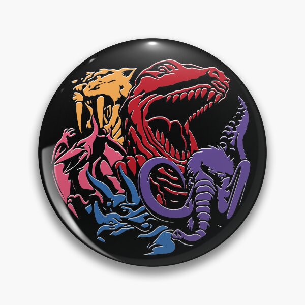 Item preview, Mighty Morphon Dinozords Coin designed and sold by dannysawyer.