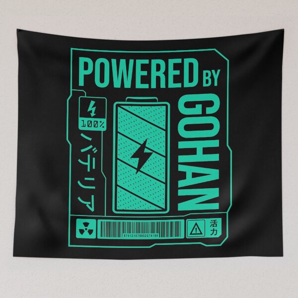 Item preview, Powered by Gohan - Green Label designed and sold by forgottenfuture.