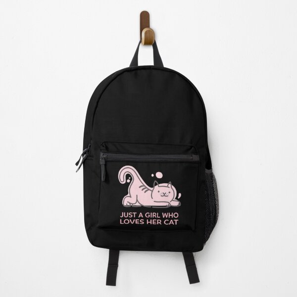 Item preview, Just A Girl Who Loves Her Cat designed and sold by Harmonick-Tees.