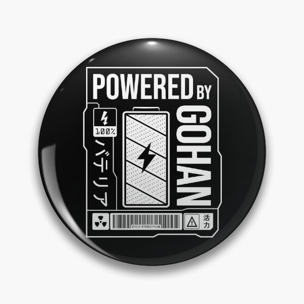 Item preview,  Powered by Gohan - White Label designed and sold by forgottenfuture.