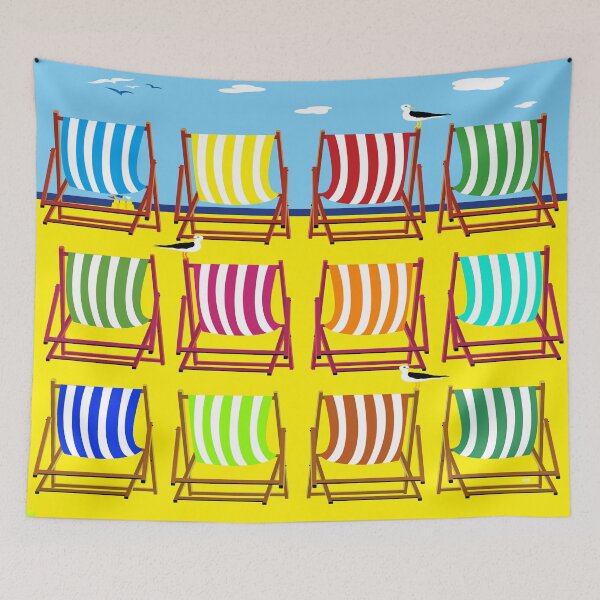 Item preview, DECKCHAIRS and SEAGULLS designed and sold by Neil Finnemore.