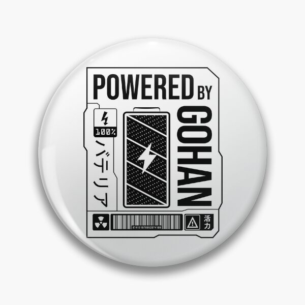 Item preview, Powered by Gohan - Black Label designed and sold by forgottenfuture.