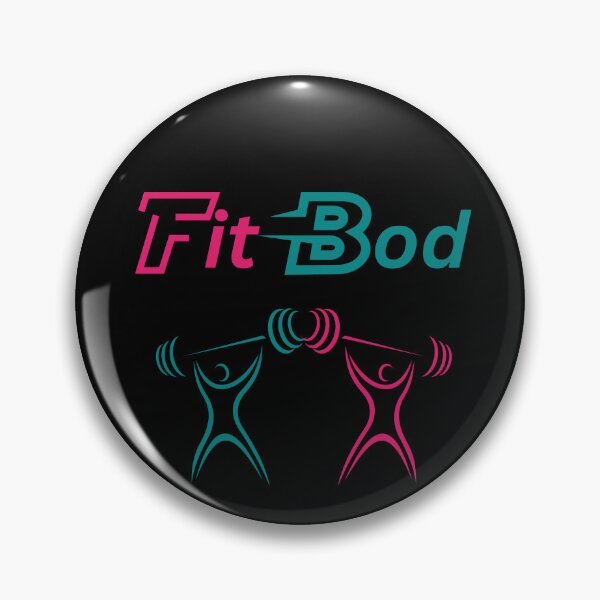 Item preview, Fit Bod-Black Background  designed and sold by Trendi61.