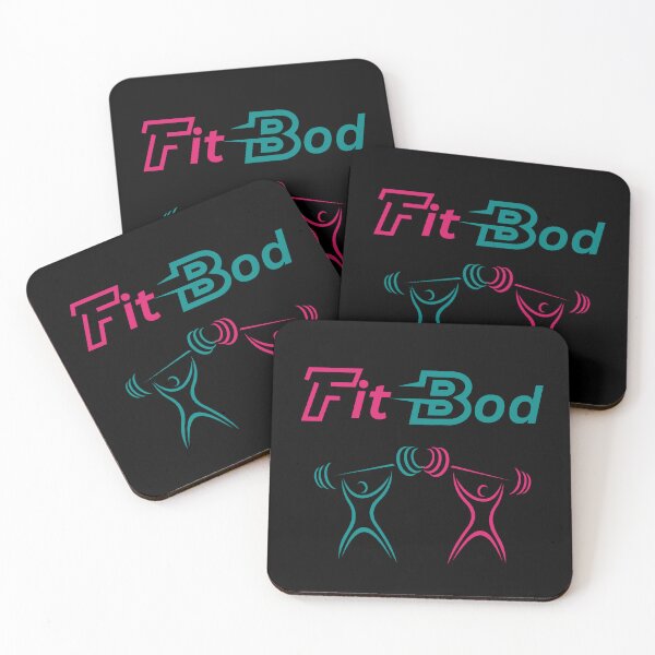 Item preview, Fit Bod-Black Background  designed and sold by Trendi61.