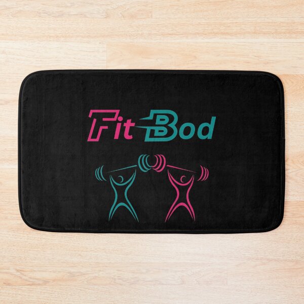 Item preview, Fit Bod-Black Background  designed and sold by Trendi61.