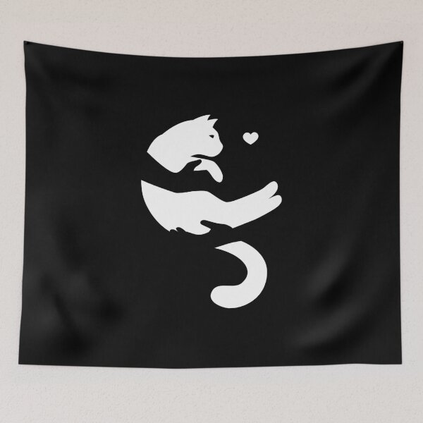 Item preview, Cute Cat Hug designed and sold by RavoNeo.