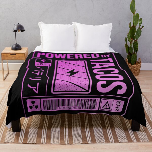 Item preview, Powered by Tacos - Pink Label designed and sold by forgottenfuture.