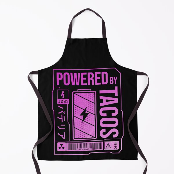 Item preview, Powered by Tacos - Pink Label designed and sold by forgottenfuture.