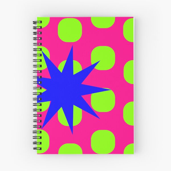 Item preview, Two Blue Stars on Pink designed and sold by GEOMETRIC ART   .