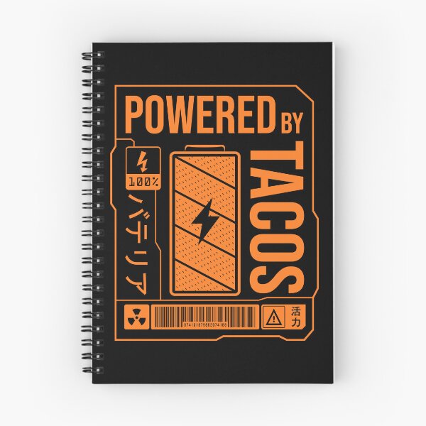 Item preview, Powered by Tacos - Orange Label designed and sold by forgottenfuture.