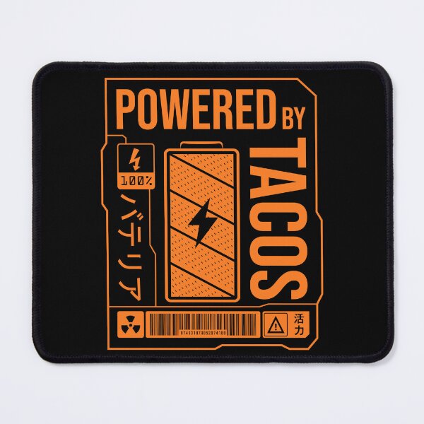 Item preview, Powered by Tacos - Orange Label designed and sold by forgottenfuture.