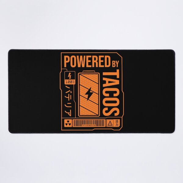 Item preview, Powered by Tacos - Orange Label designed and sold by forgottenfuture.