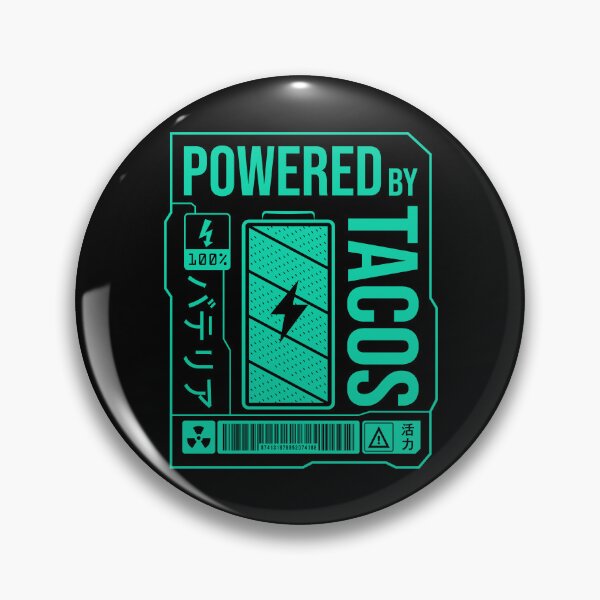 Item preview, Powered by Tacos - Green Label designed and sold by forgottenfuture.